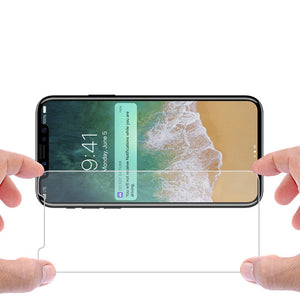 Premium  Tempered Glass Screen Protector Film Cover for iPhone X