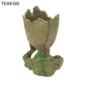 Tree Man Galaxy Guardians Action Figure Flowerpot