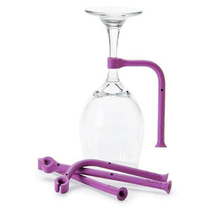 Flexible Wine Glass Dishwasher Attachment  Stabilizer