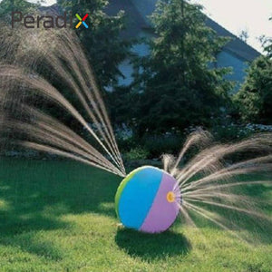 Multicolor Inflatable Water Ball Sprinkler