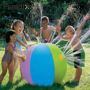 Multicolor Inflatable Water Ball Sprinkler