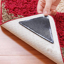 4pcs/Set Reusable Washable Non Slip Carpet Grippers