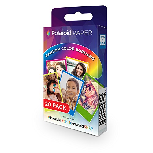 Polaroid 2x3ʺ Premium ZINK Zero Photo Paper 50-Pack - Compatible with Polaroid Snap/SnapTouch Instant Print Digital Cameras & Polaroid ZIP Mobile Photo Printer