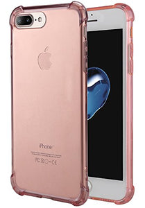 iPhone 7/8 Plus Crystal Clear Shock Absorption Technology Bumper Soft TPU Cover Case