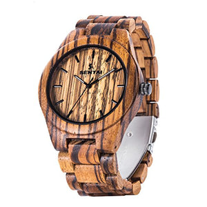 Men's Handmade Wooden Wrist Watch