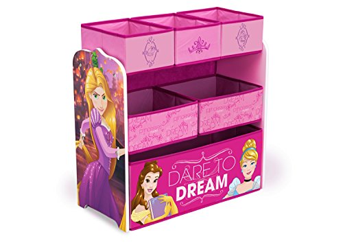 Delta Children Multi-Bin Disney Princess Toy Organizer