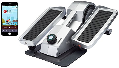 Cubii Pro Under Desk Elliptical, Bluetooth Enabled, Sync w/FitBit and HealthKit, Adjustable Resistance, Easy Assembly