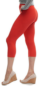 LMB Extra Soft Capri Leggings with High Wast - 20+ Best Selling Colors - Plus