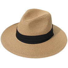 Women's Wide Brim Straw/Fedora Sun Hat