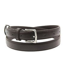 Womens Skinny Leather Solid Color Pin Buckle  Belts