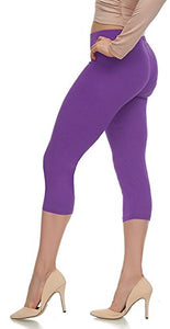 Extra Soft Capri Leggings with High Wast
