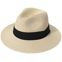Women's Wide Brim Straw/Fedora Sun Hat